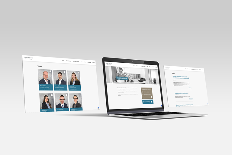 Webdesign - Gabriel & Bucher Sarnen